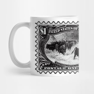 Western Cattle in Storm Mug